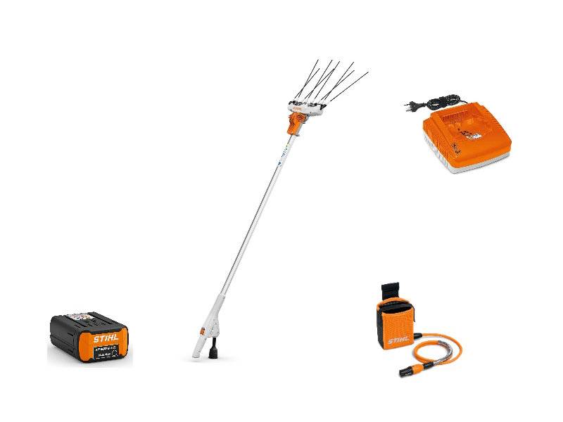 Secoueur d'olive a batterie STIHL SPA 130 PACK Complet ( SPA 130 + AP 500 S + AL 301 + Pochette )