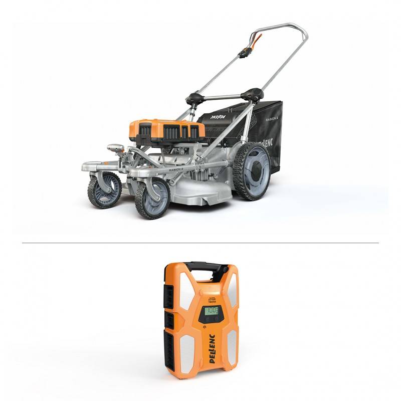 Tondeuse PELLENC Rasion 2 Easy PACK BATTERIE 1200 et CHARGEUR