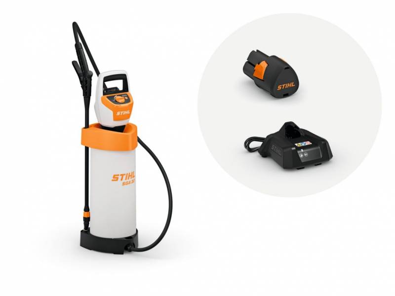 Pulvérisateur sur batterie STIHL SGA 30 pack complet